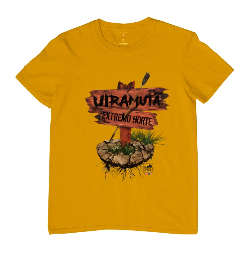 camiseta modelo uiramutã