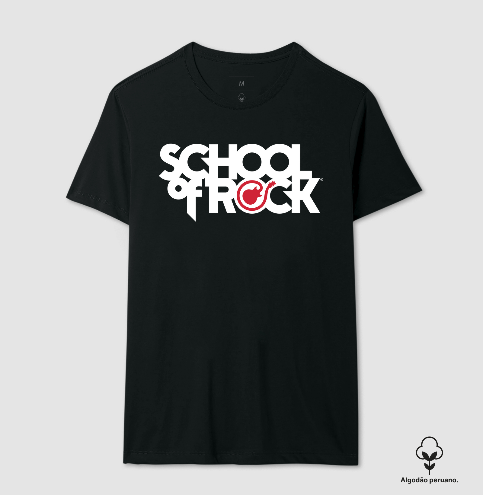 School Of Rock Logo II - Produto Premium - Algodão Peruano