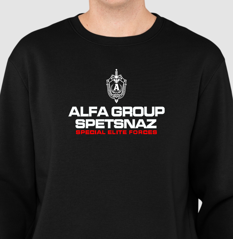 Suéter Moletom Alfa Group - Spetsnaz