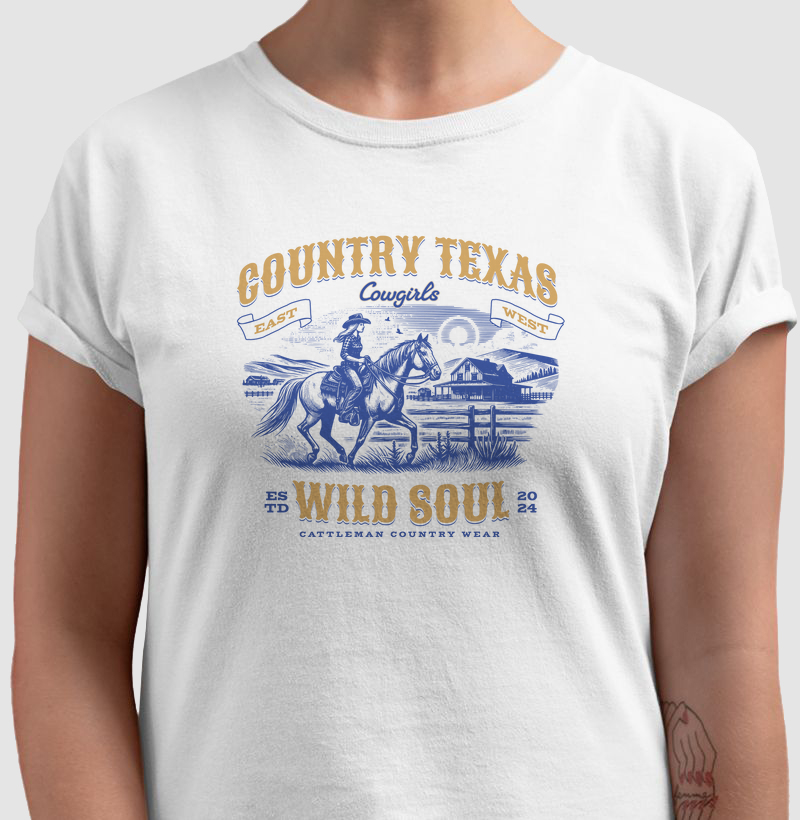 Camiseta Country TEXAS