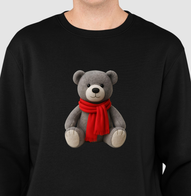 Moletom Urso Grey