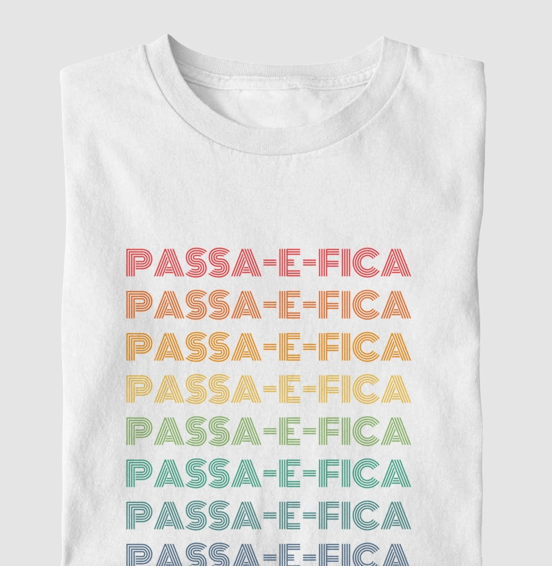 Passa-e-Fica Letreiro Retrô