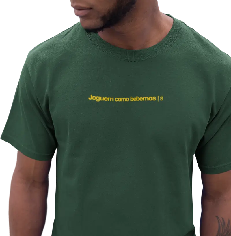 Joguem como bebemos minimalista