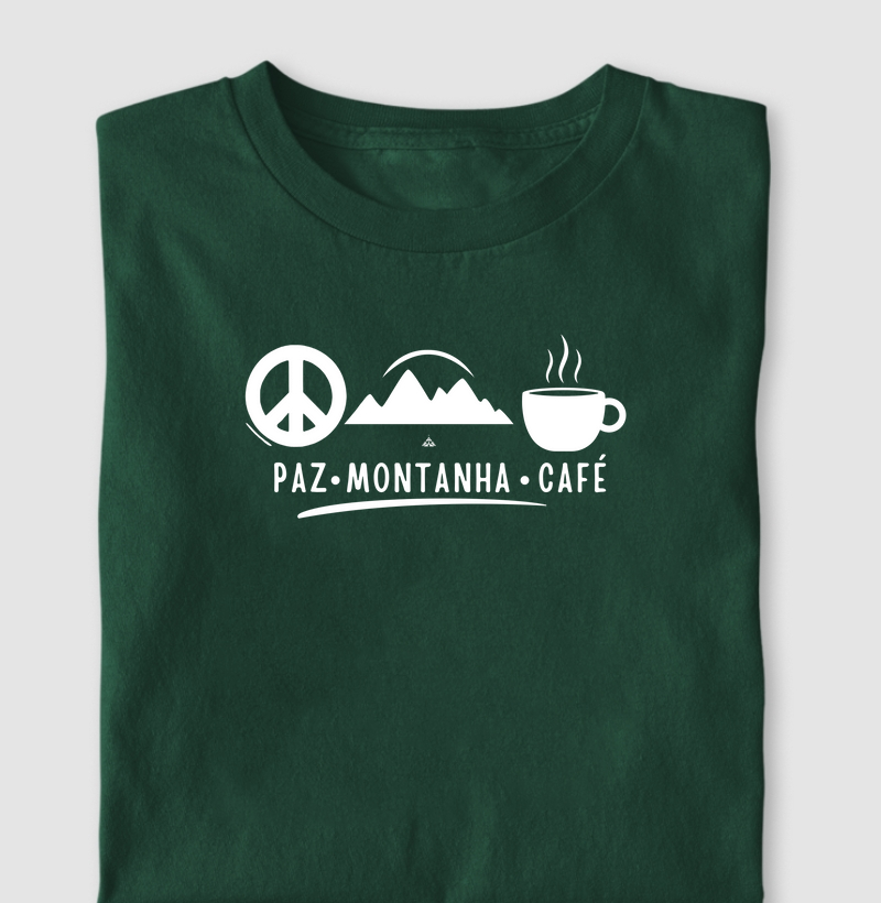 PAZ, MONTANHA E CAFÉ