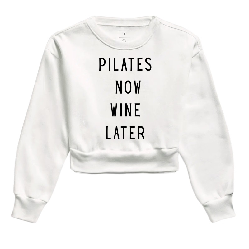 Pilates now, Wine later