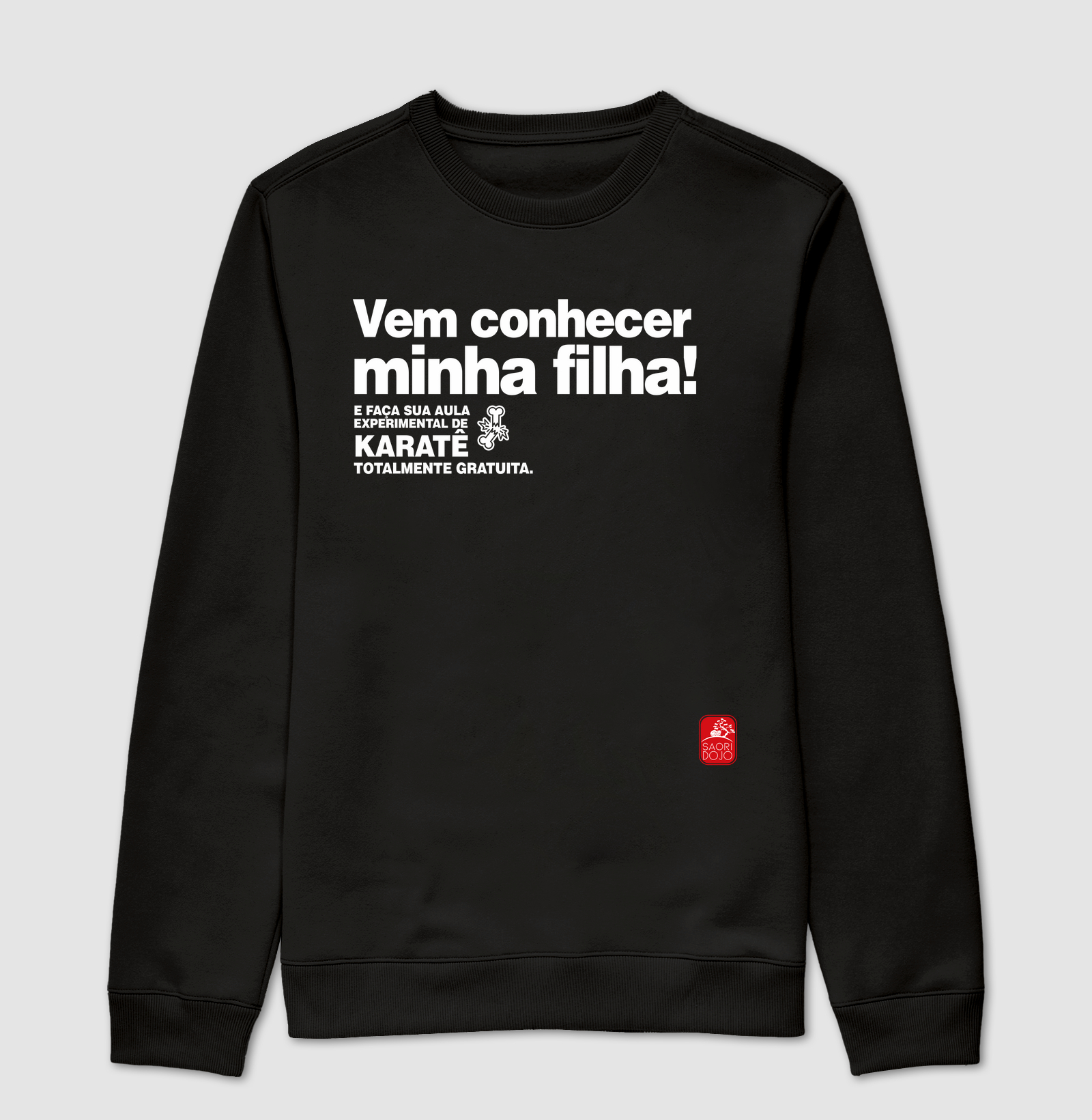 Vem conhecer minha filha! Karatê