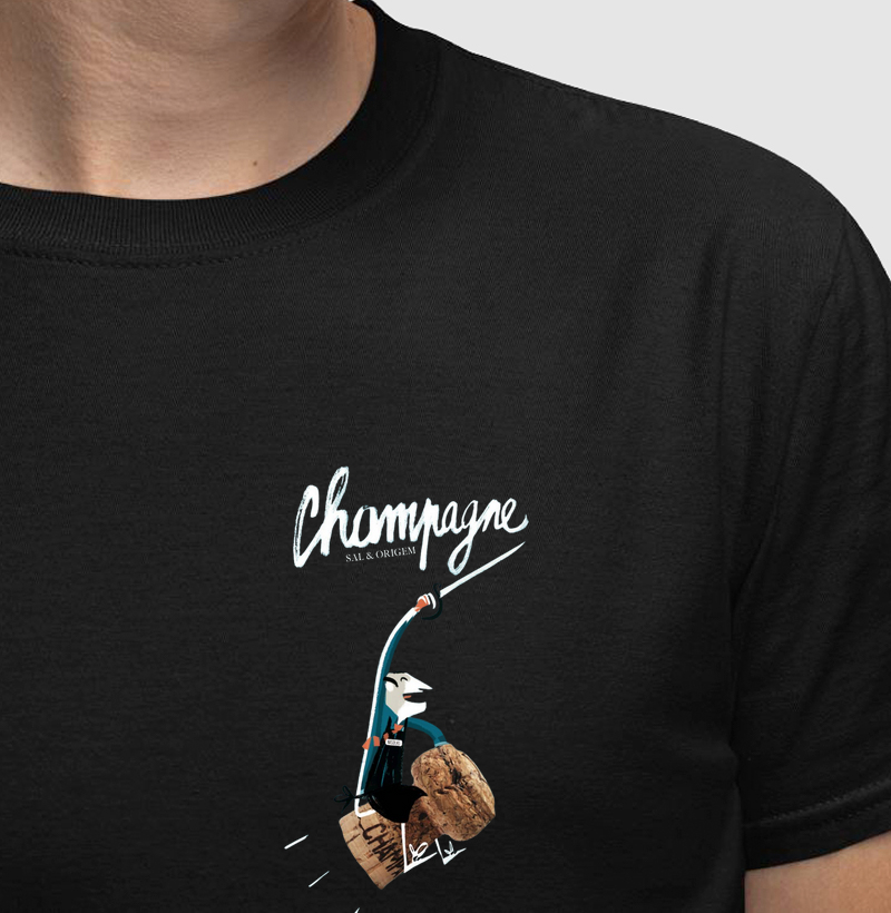 Ride the champagne cork -> Bolso