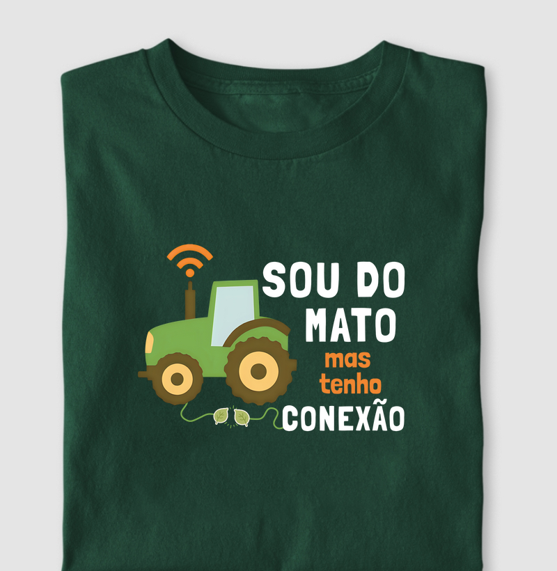 Sou do mato, mas tenho conexão