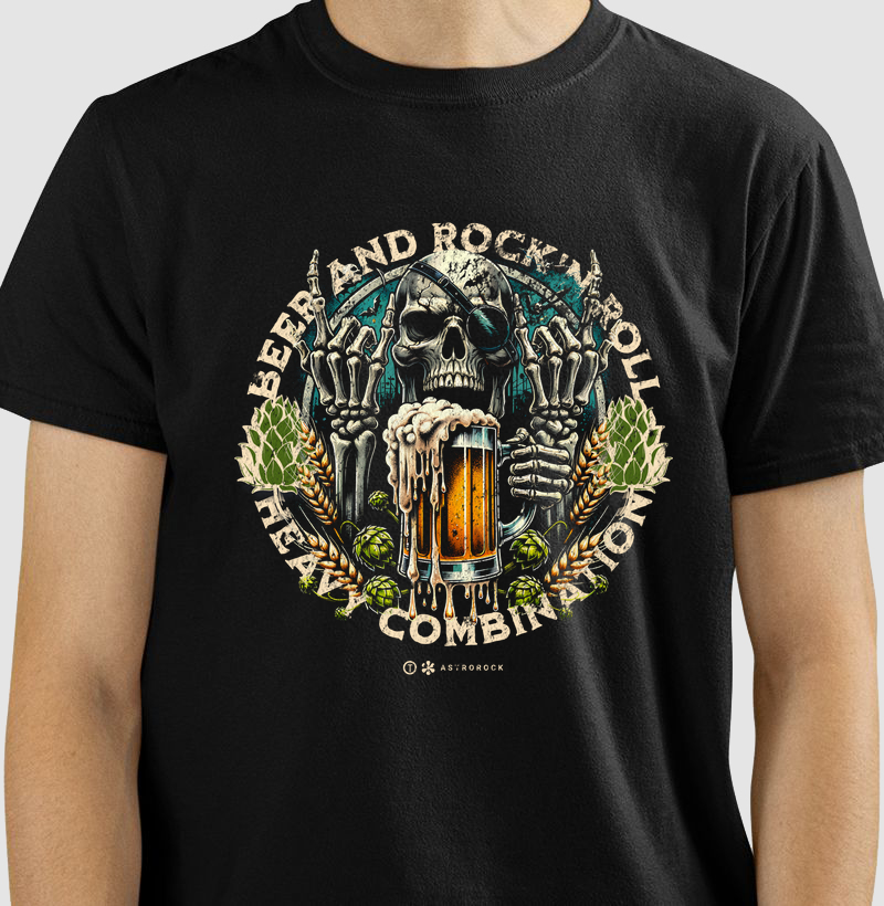 BEER AND ROCK'N ROLL 🔥🎸🏍️🤟🏿🤟🏼