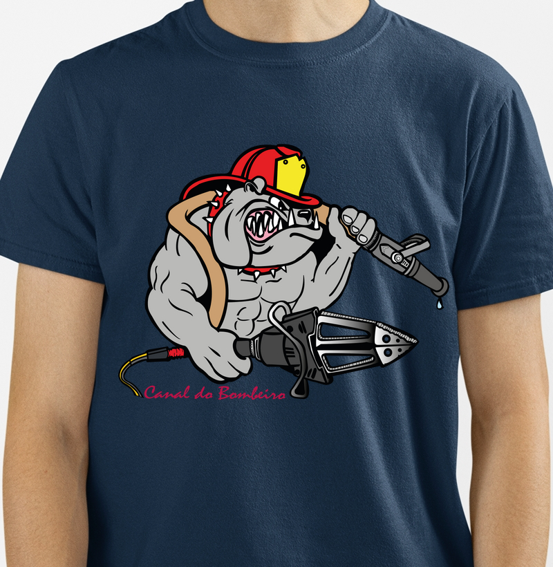 Bombeiro com desencarcerador