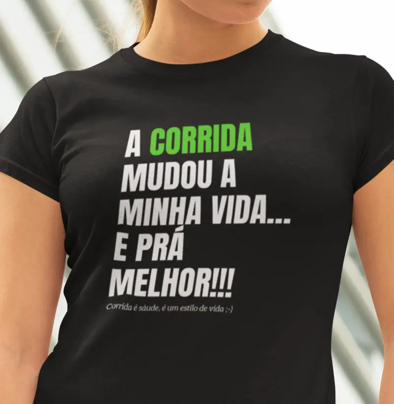 A corrida mudou minha vida...