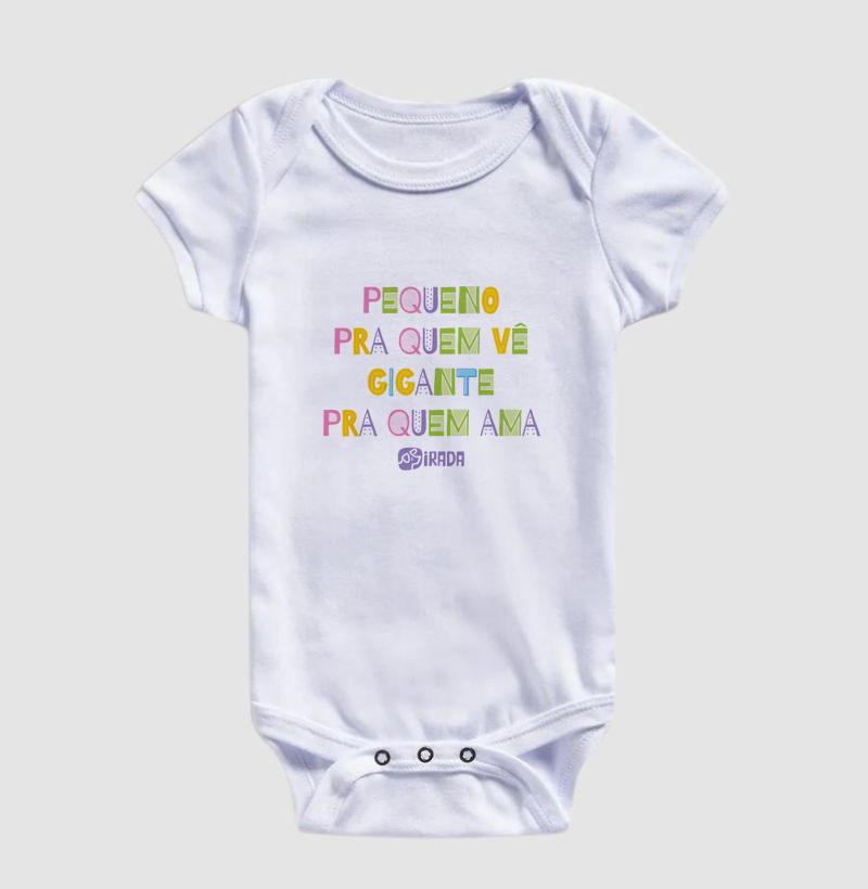 Body Infantil - Pequeno pra quem vê