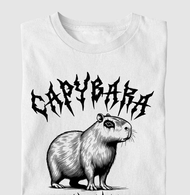 Capybara Infantil Branca
