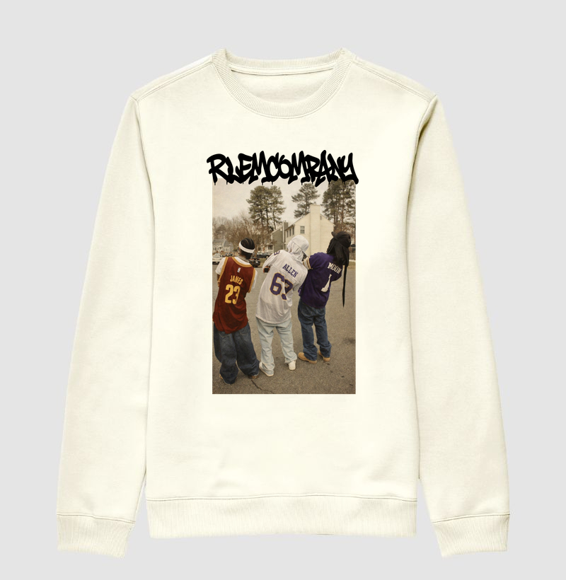 Moletom Sem Capuz Oversized RlemCompany Anos90