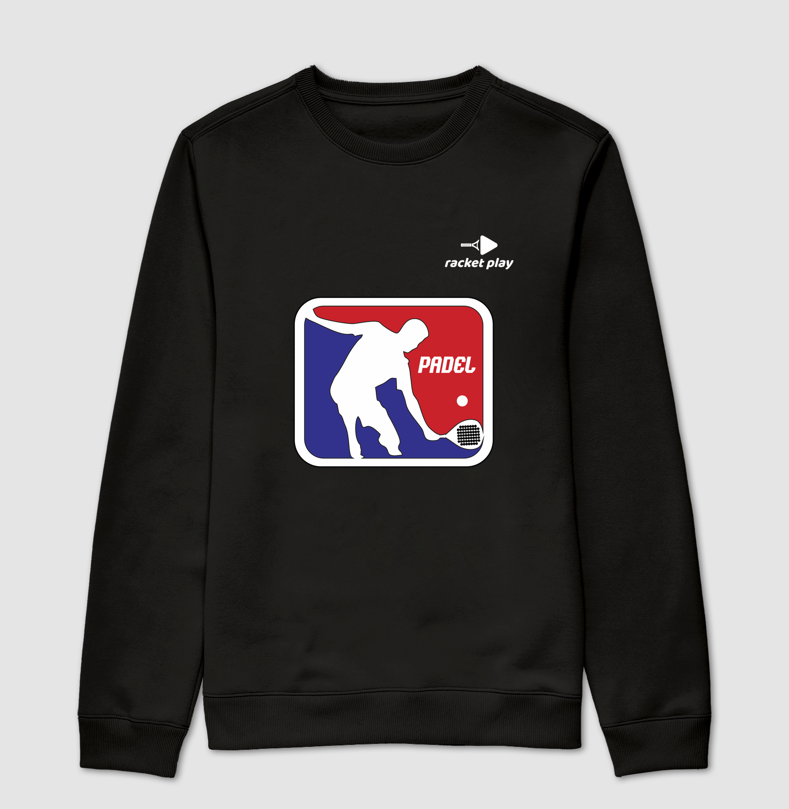 Suéter Moletom Padel - Logo Bicolor