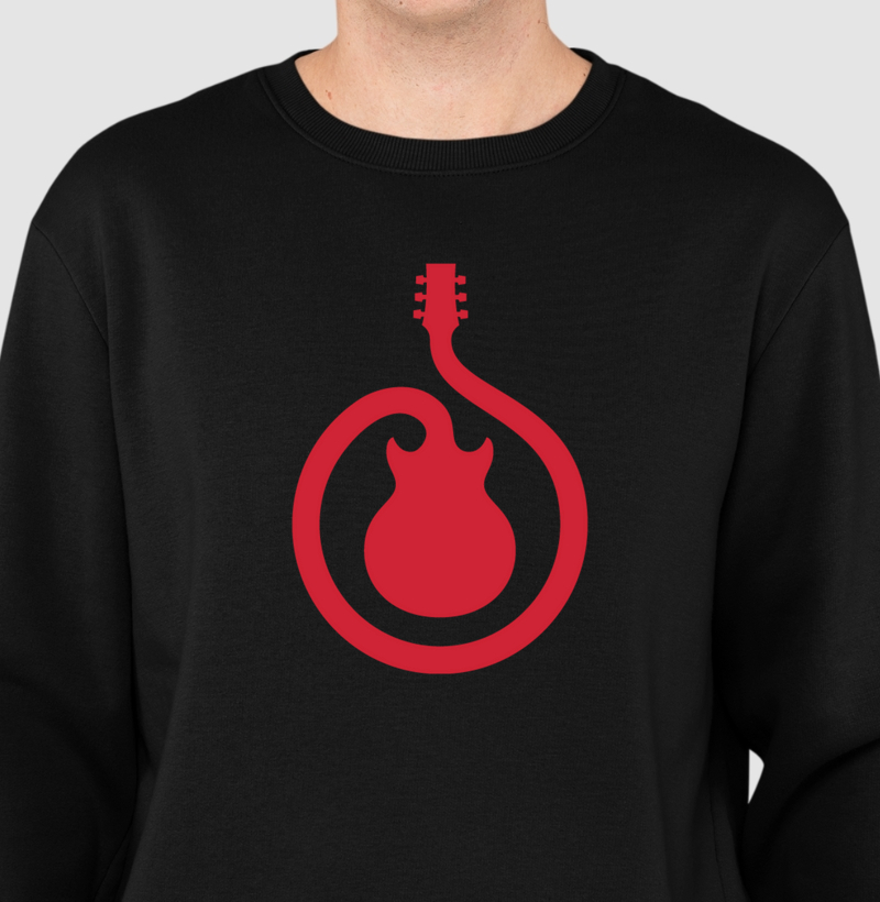 Logo School Of Rock Guitarra - Moletom