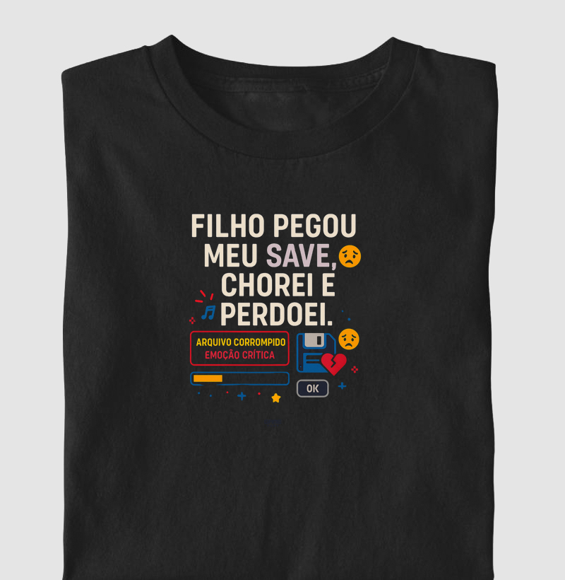 Filho Pegou Meu Save Chorei e Perdoei