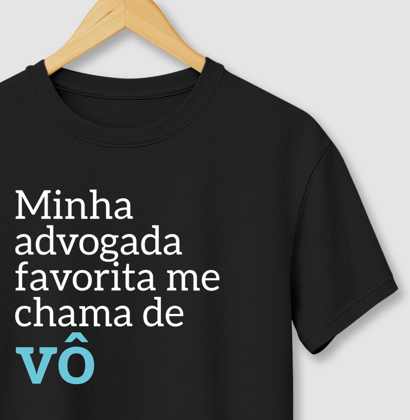 Minha advogada favorita me chama de vô