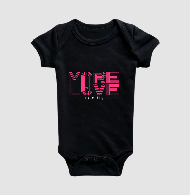 Camiseta Família - More Love Family