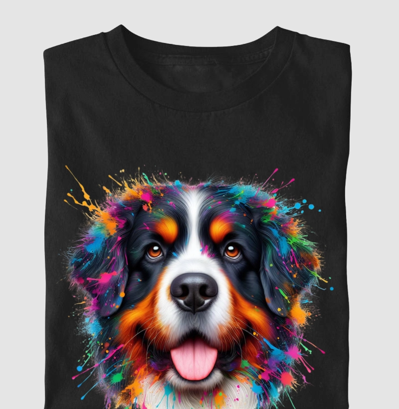 Bernese respingos de tinta