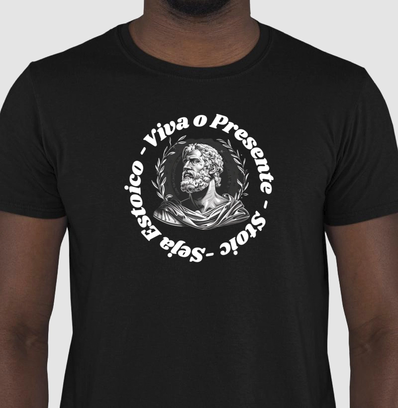 Camisa Estoicismo Viva o Presente