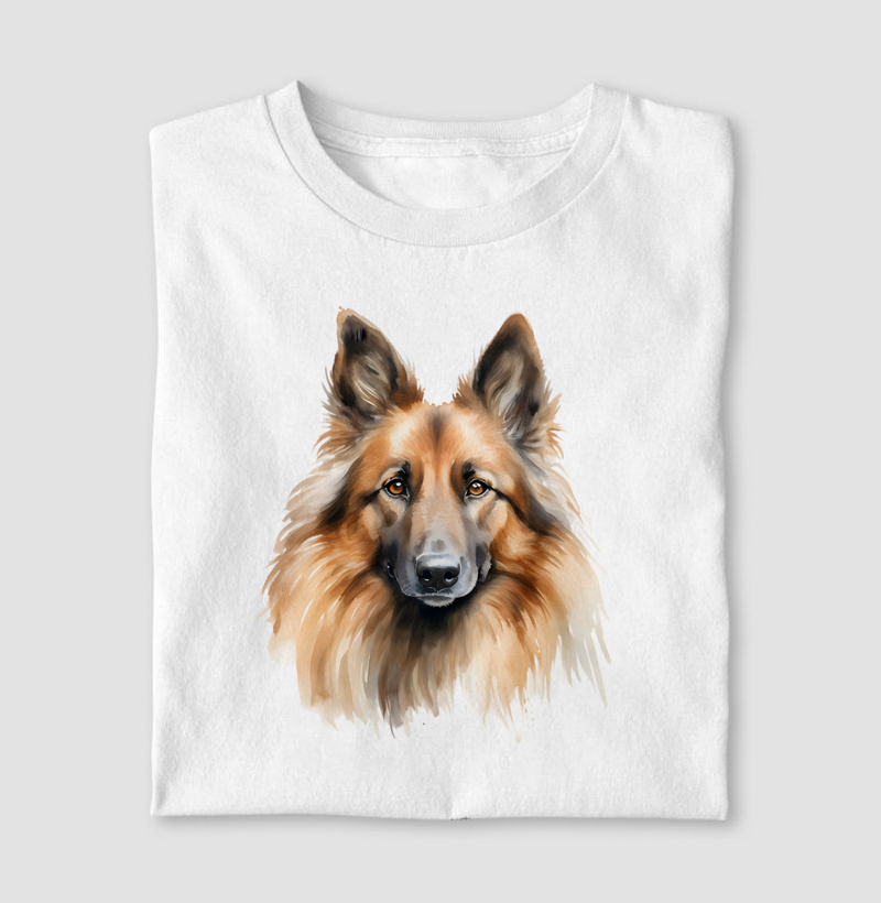 Belgian Tervuren aquarela