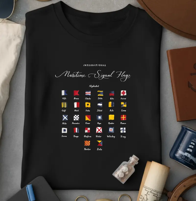 Maritime Signal Flags - Algodão Peruano Premium