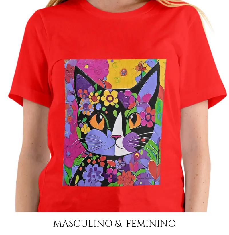 Camiseta Art Cat