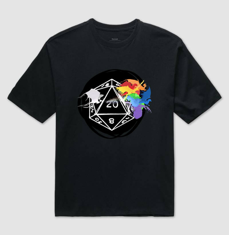 Dragões em prisma (Oversized)