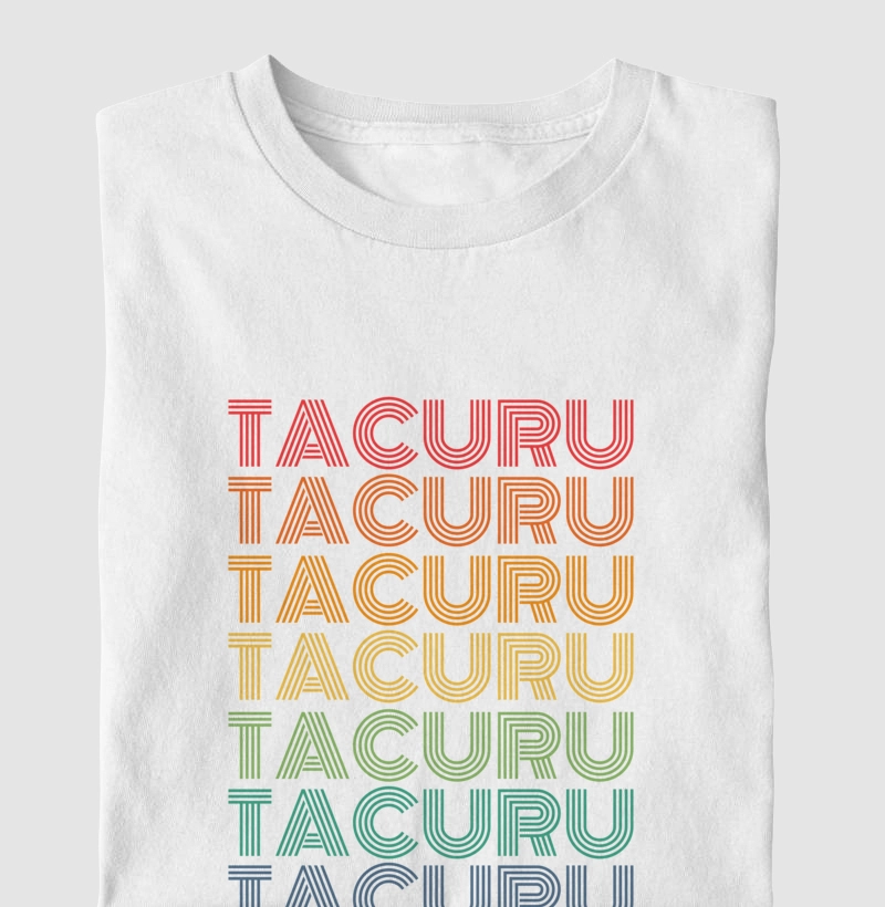 Tacuru Letreiro Retrô