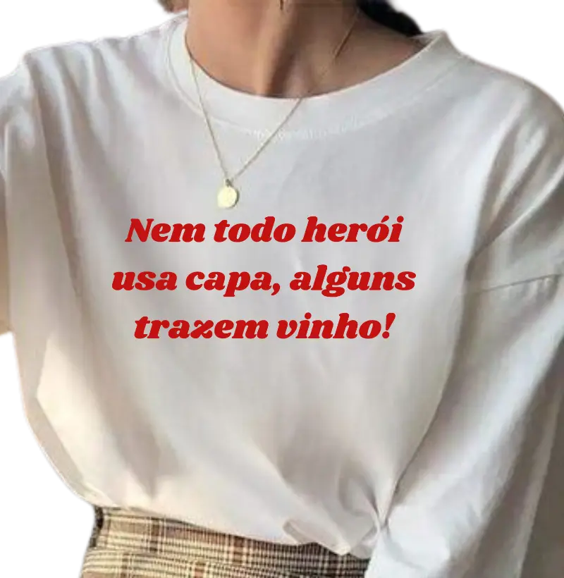 Nem todo herói usa capa, alguns trazem vinho!
