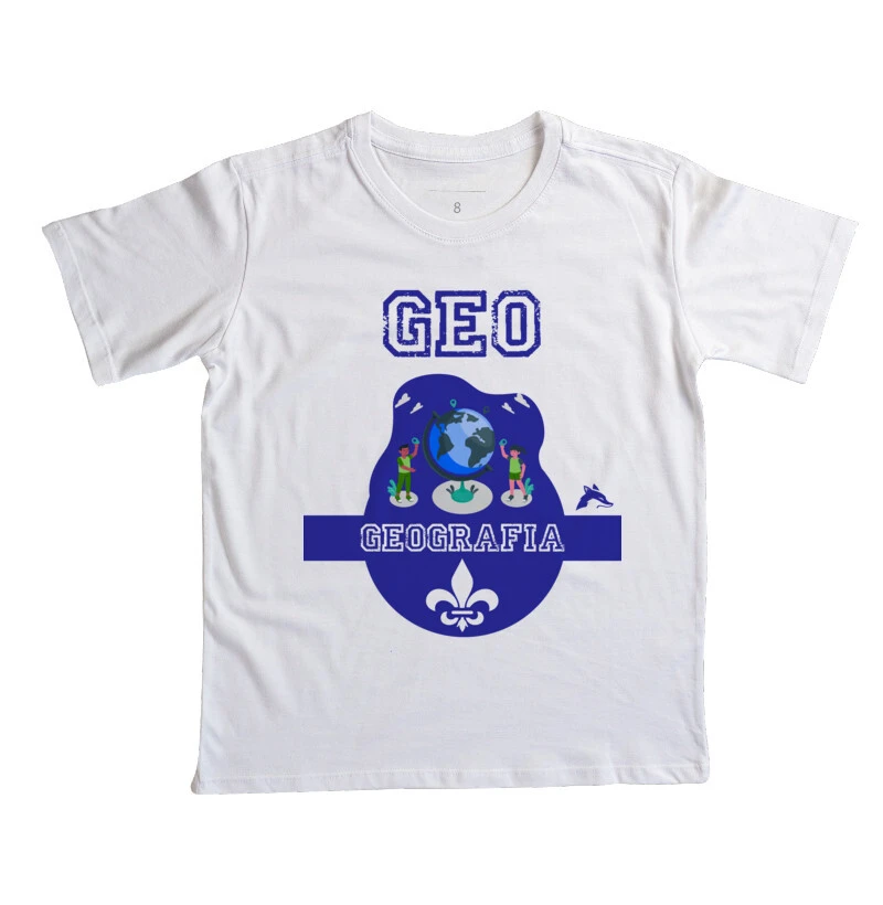 Camiseta Infantil Geografia 0031