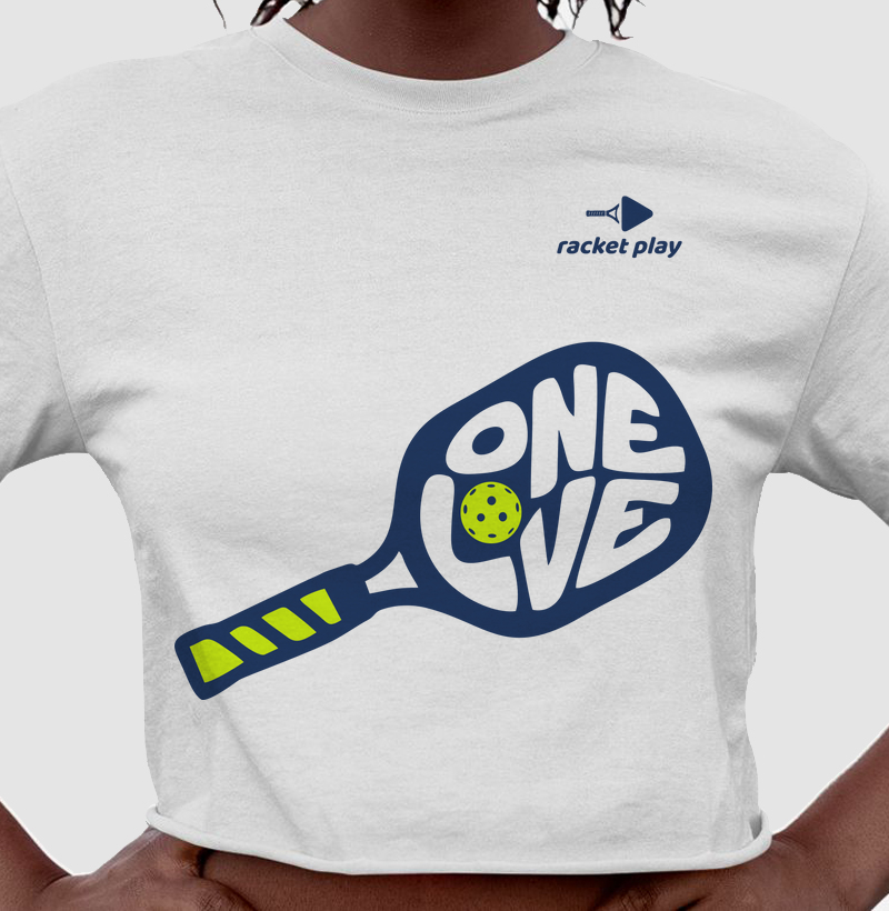 Cropped Pickleball - One Love