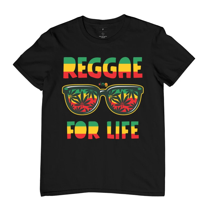 Camisa Reggae For Life