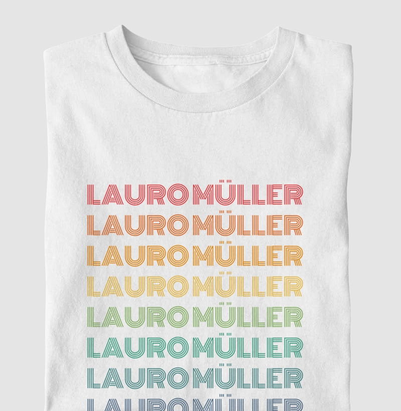 Lauro Müller Letreiro Retrô