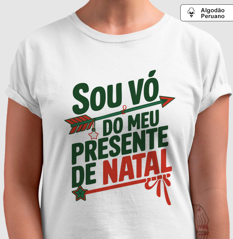 Sou Vó do meu presente de natal