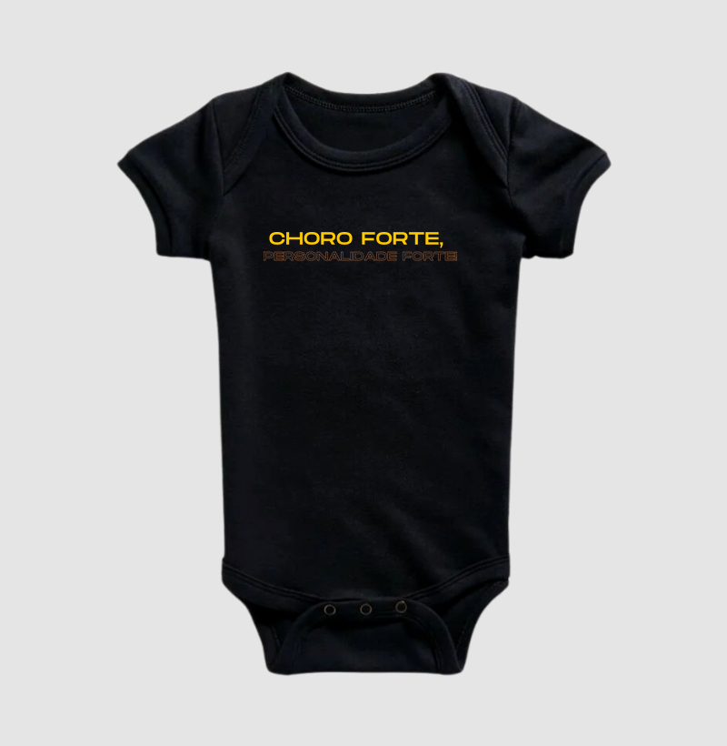 Choro forte, personalidade forte