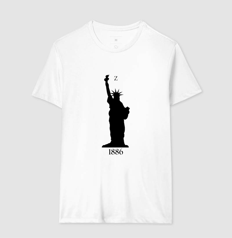 Camiseta Liberdade Preta / Monumentos