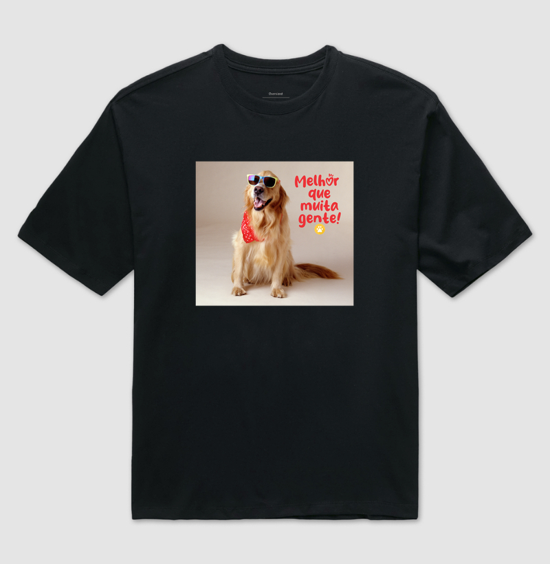 Camiseta Melhor que Muita Gente