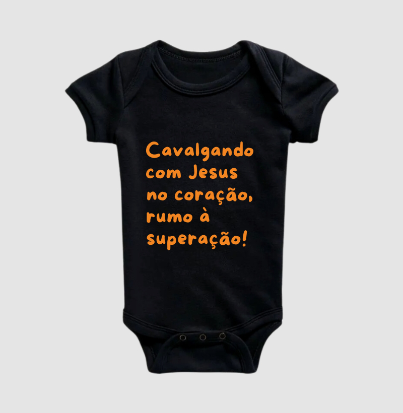 Cavalgando com Jesus no coração, rumo à superação!
