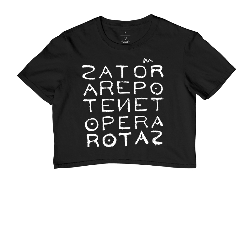 Camiseta ou babylook Quadrado de Sator