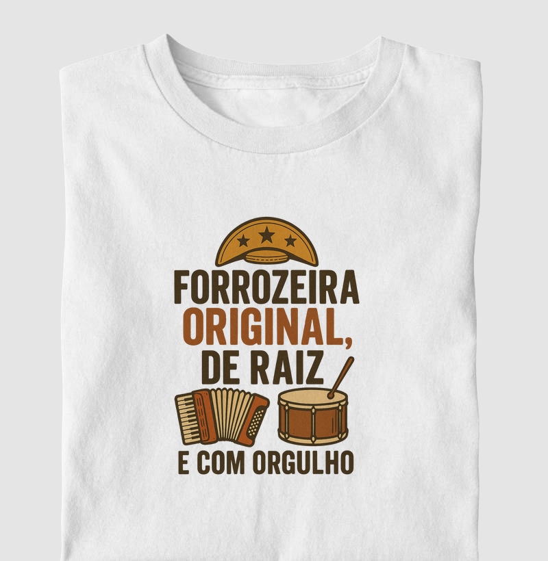 Forrozeira original, de raiz e com orgulho