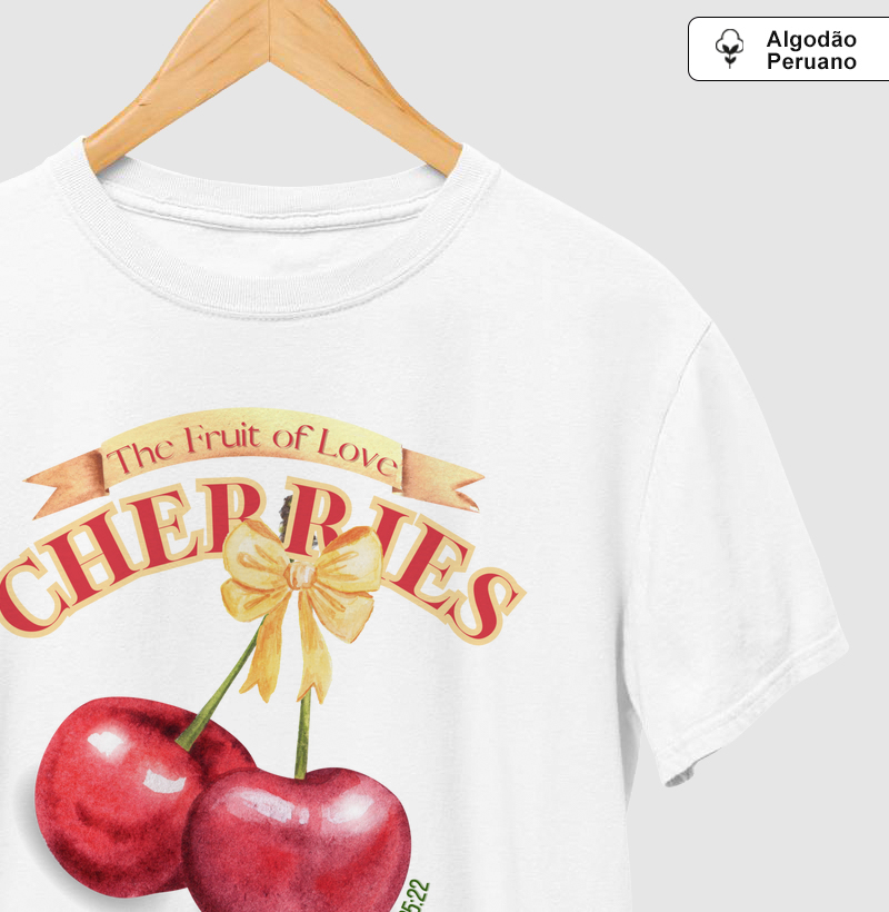 T-shirt Cherries - Frutos do Espírito