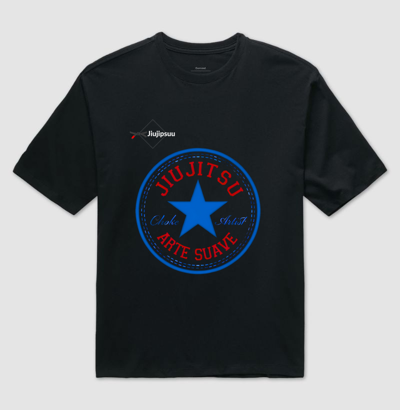 Camisa Estampas Jiu Jitsu 