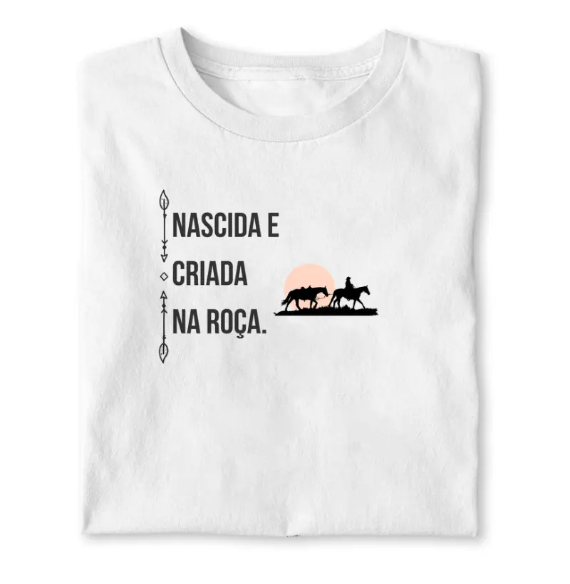 Nascida e criada na roça 