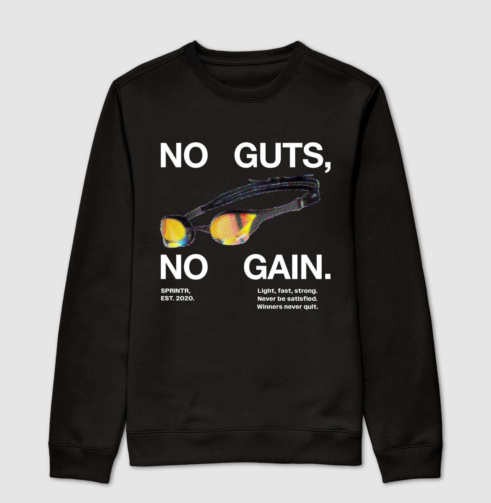 No guts. No gain.