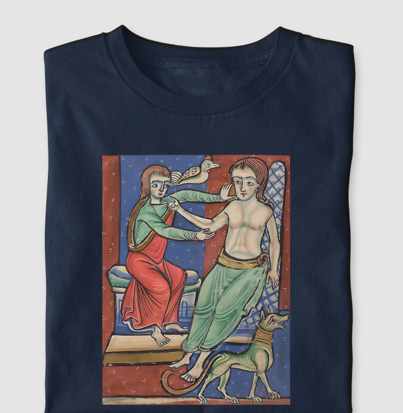 Camiseta Rituais de Cura – Medicina Medieval (século XII)