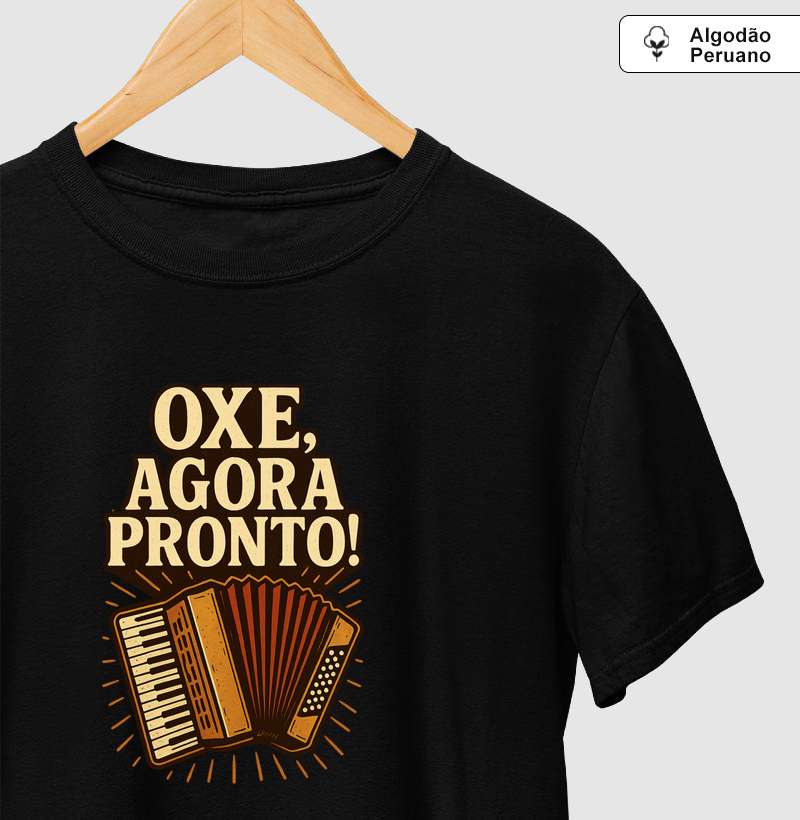 Oxe, agora pronto sanfona!