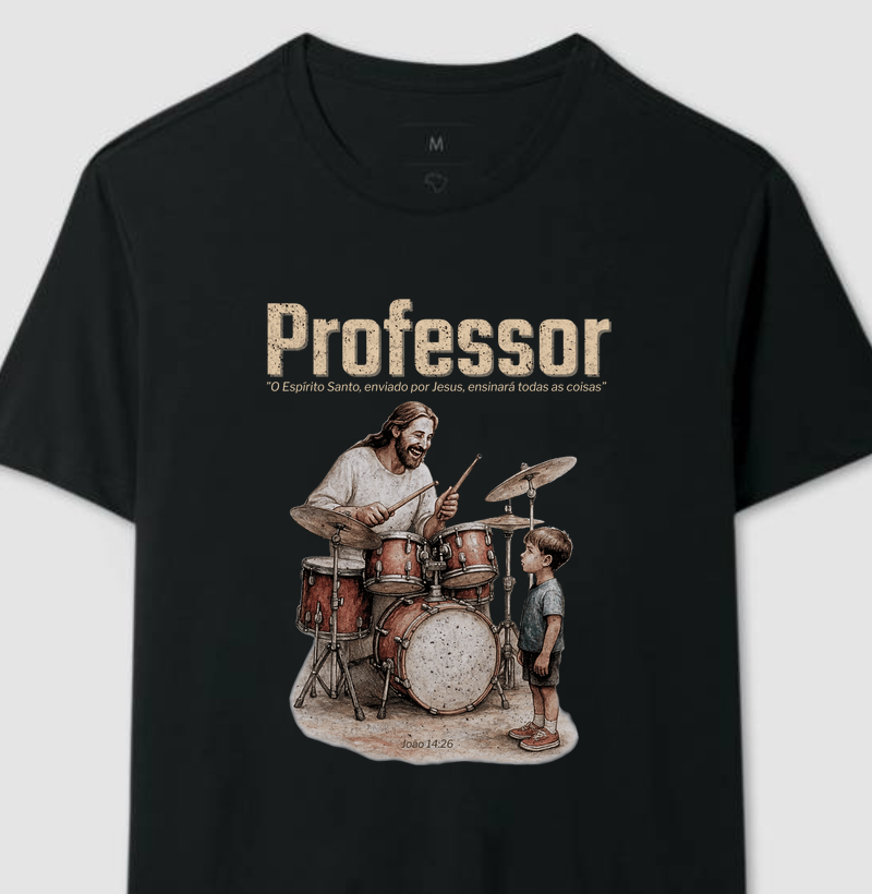 Camiseta  Professor - Bateria