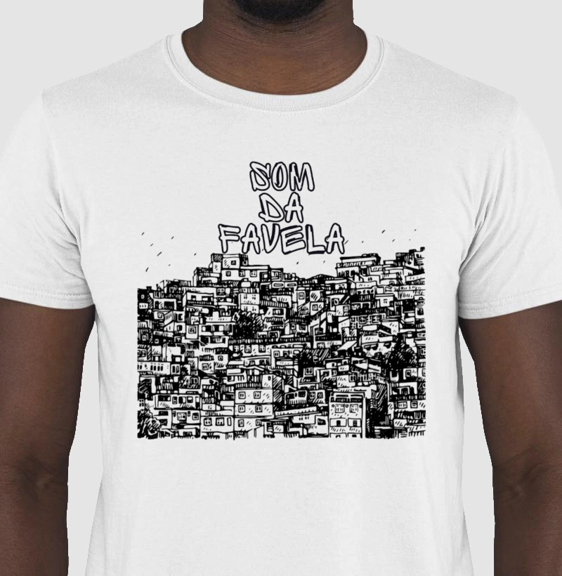 Camiseta Som da Favela